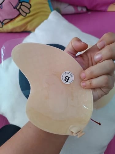 Customer photo review of Stick On Bra