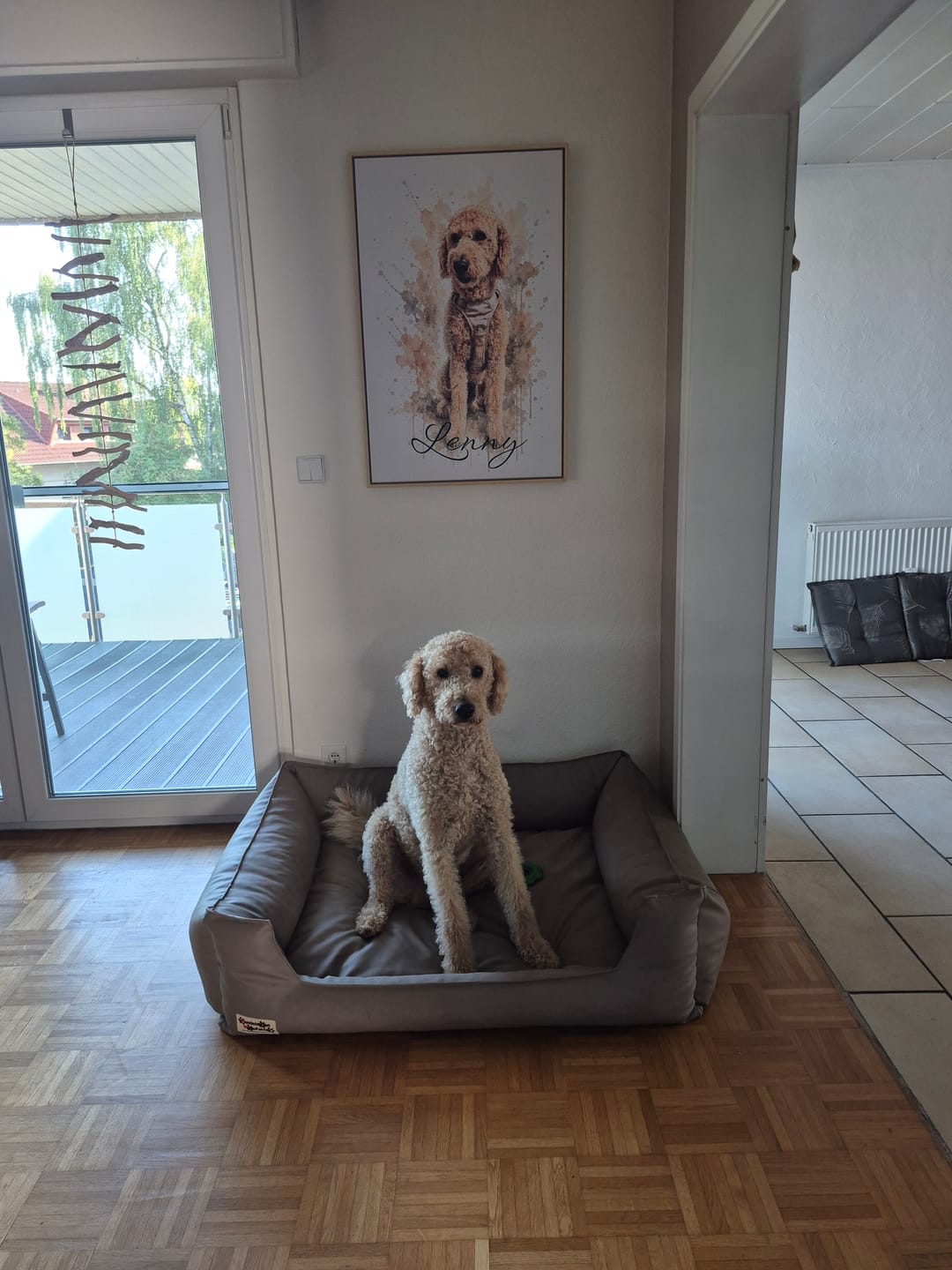 Customer photo review of Euer Foto als Kunstwerk – mit Live-Vorschau, als Poster oder Leinwand