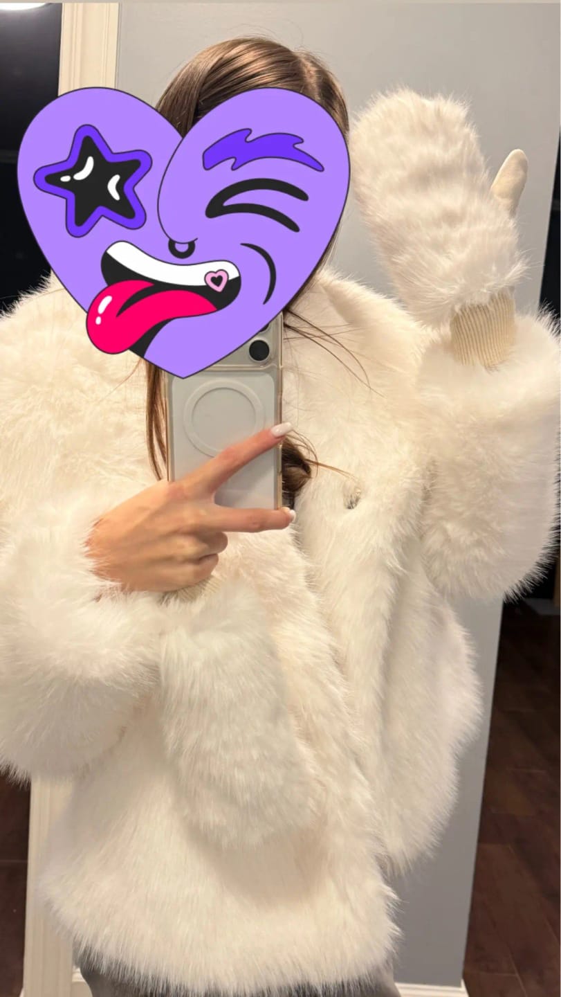 Customer photo review of Women’s Rabbit Fur Style Winter Gloves