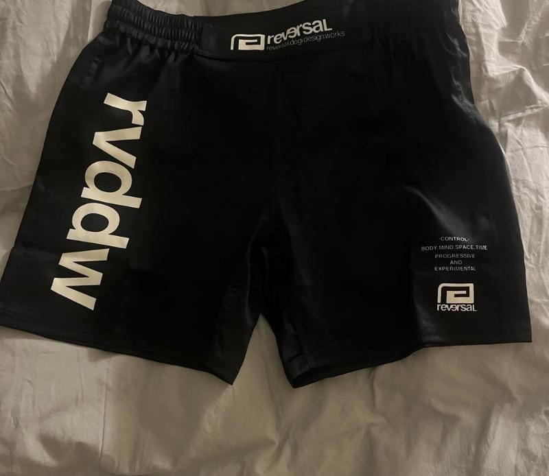 Customer photo review of RVDDW Fight Shorts
