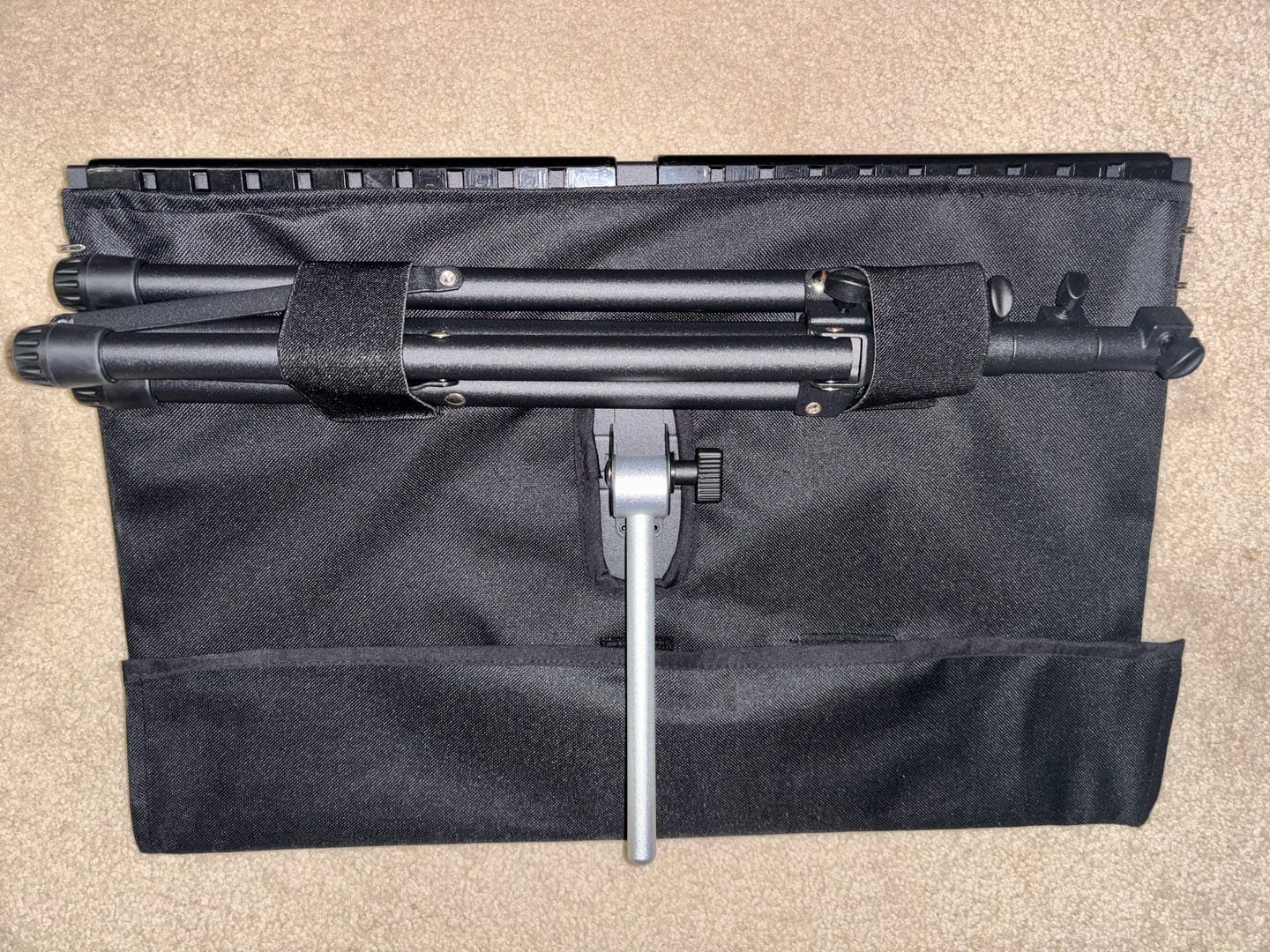Customer photo review of Troubadour | Portable Music Stand
