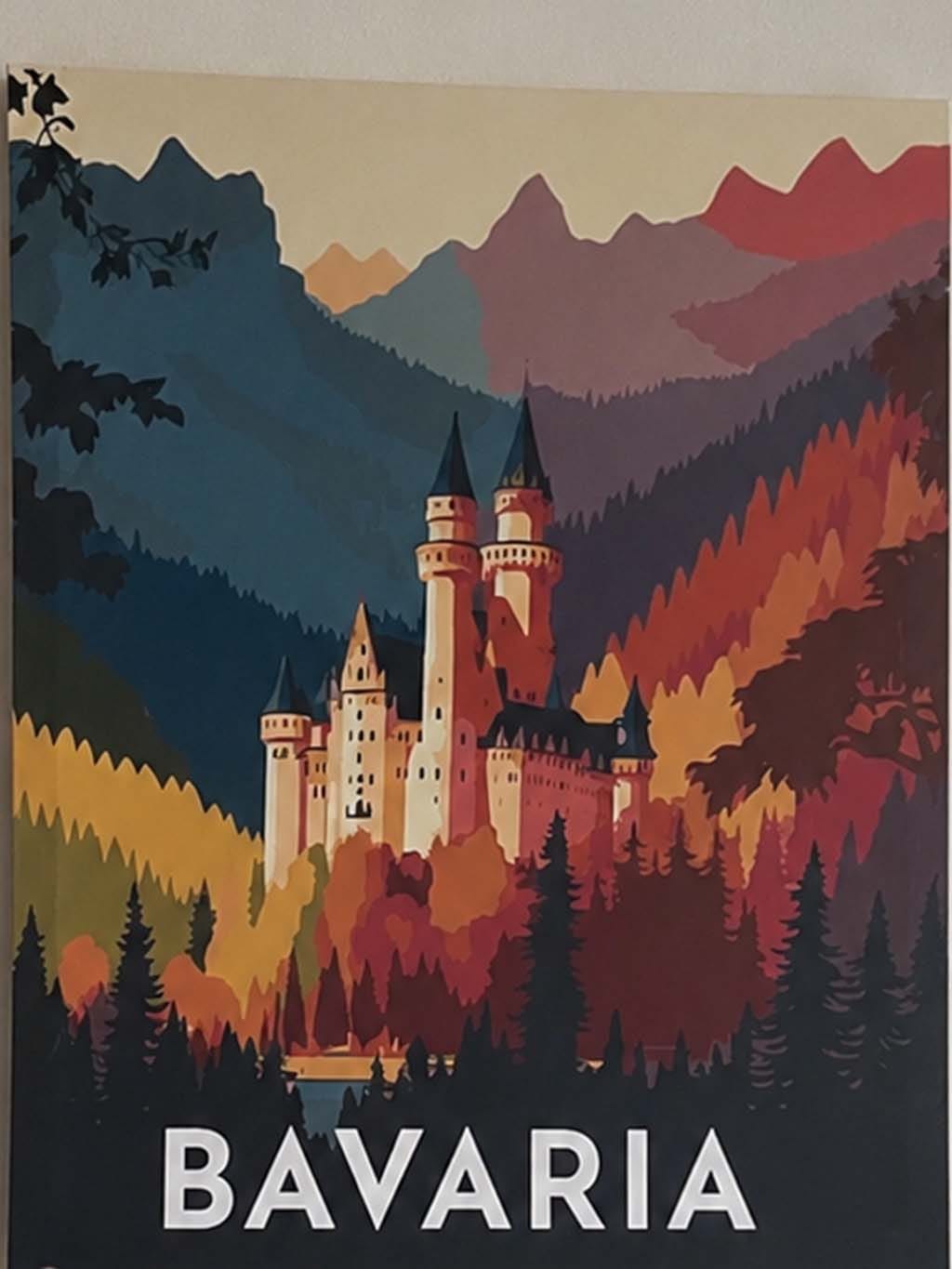 Customer photo review of Affiche Vintage Bavière