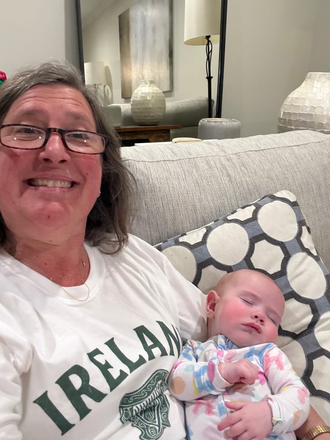 Customer photo review of Ireland Vintage Harp T-Shirt