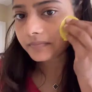 Customer photo review of Turmeric & Kojic Acid Cleansing Pads,20pcs🟡