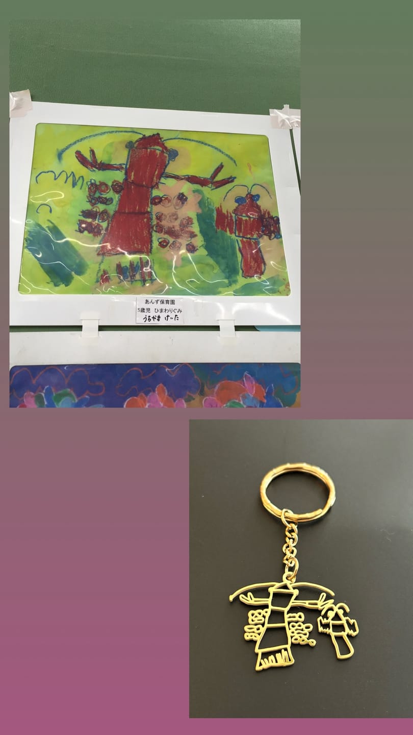 Customer photo review of 【期間限定販売7/6〜7/12】お絵描きが素敵なアクセサリーに大変身♪お絵描きアクセサリー