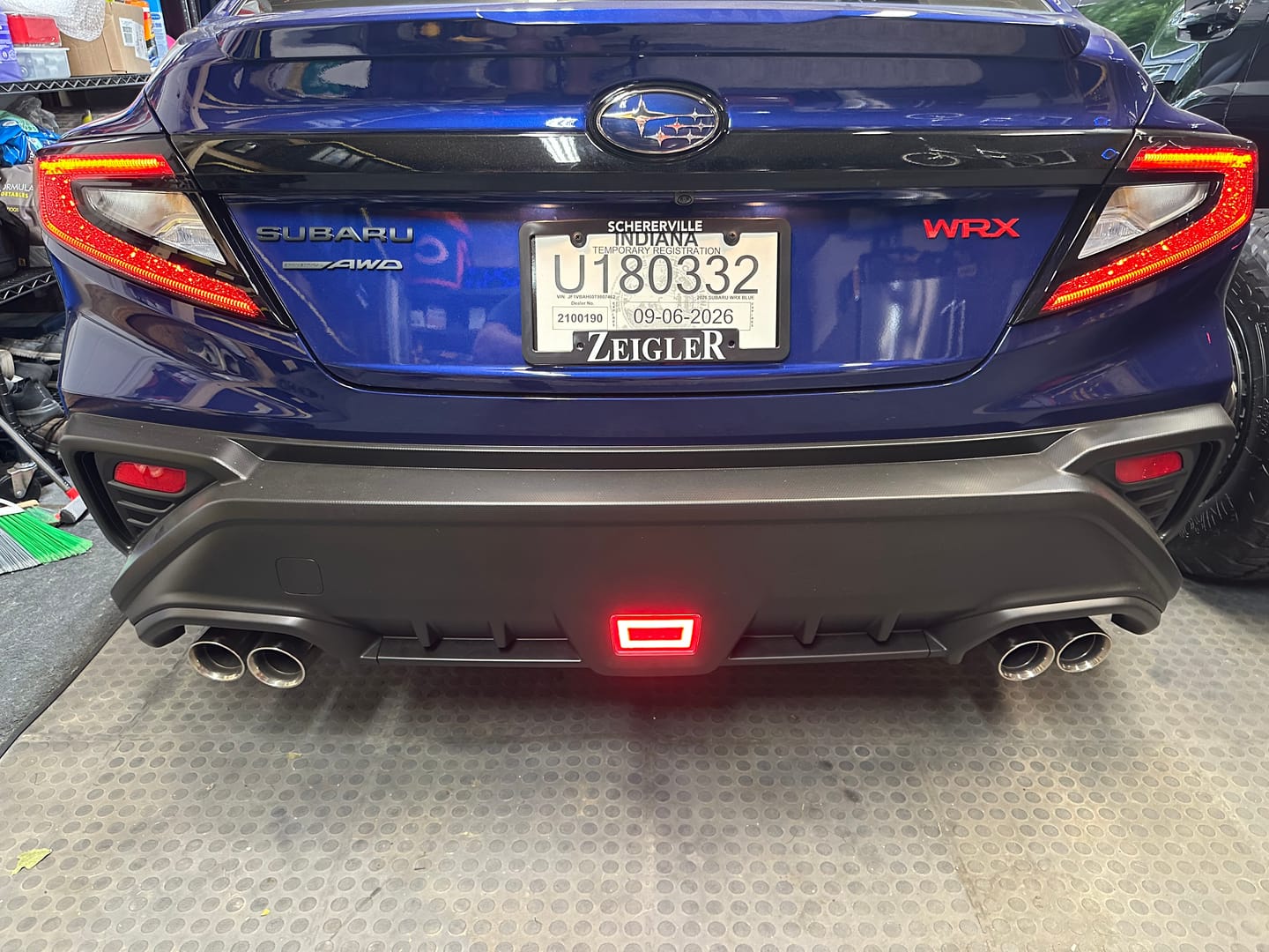 Customer photo review of 2011-26 Subaru WRX & STi F1 Rear Fog Lights