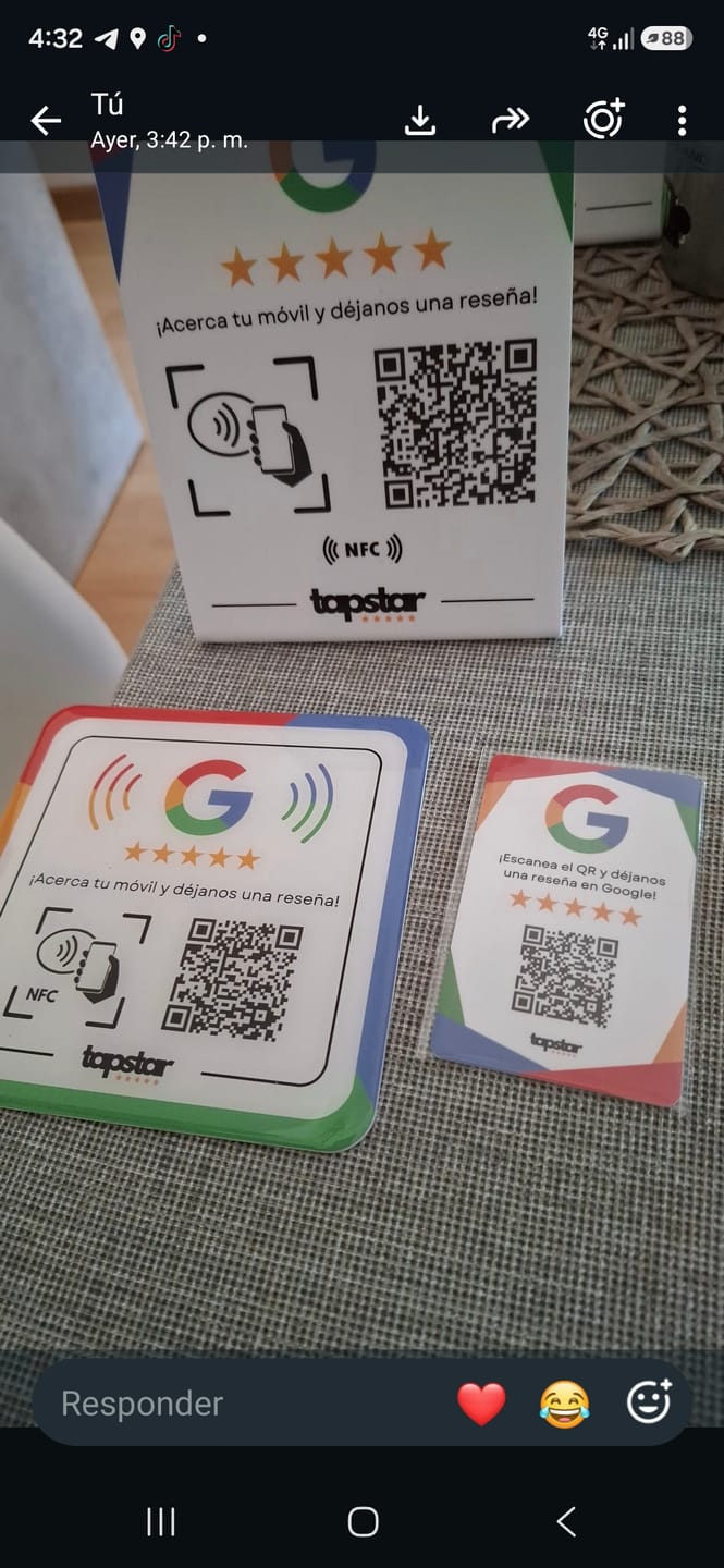 Customer photo review of Crea tu Pack TAPSTAR Con Descuentos