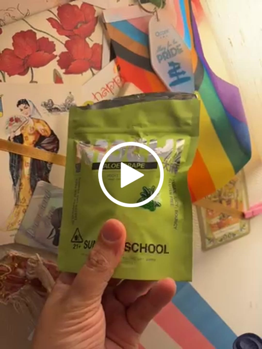 Customer video review of Aloe Grape (10mg) Value Pack