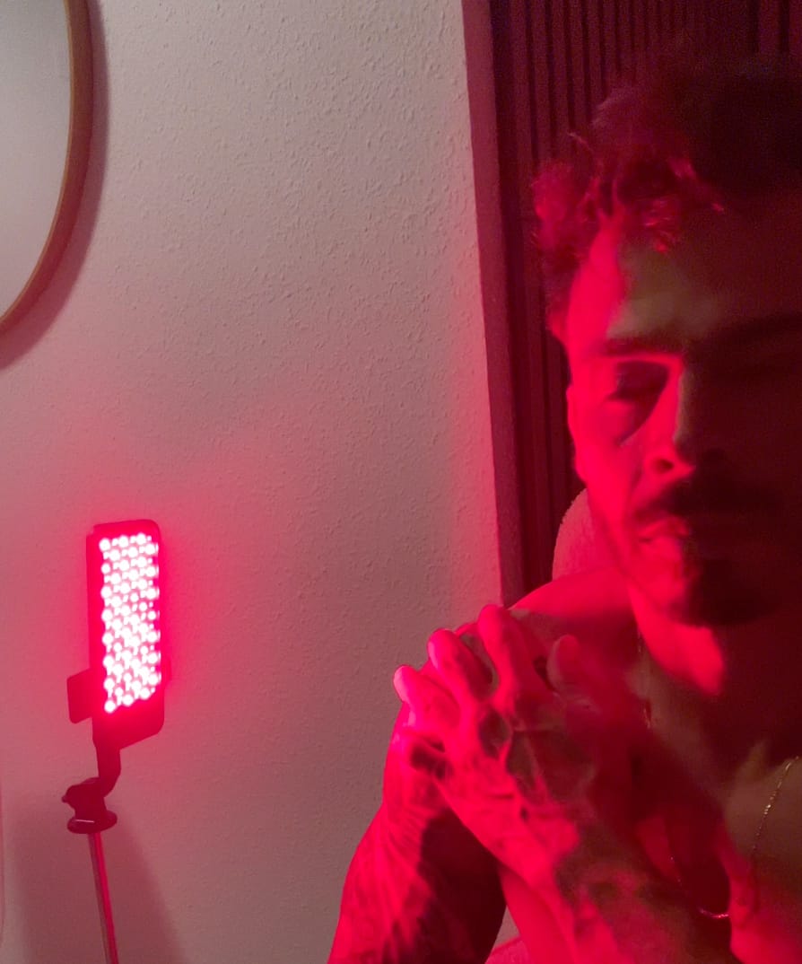 Customer photo review of Red & Infrared Light Panel
