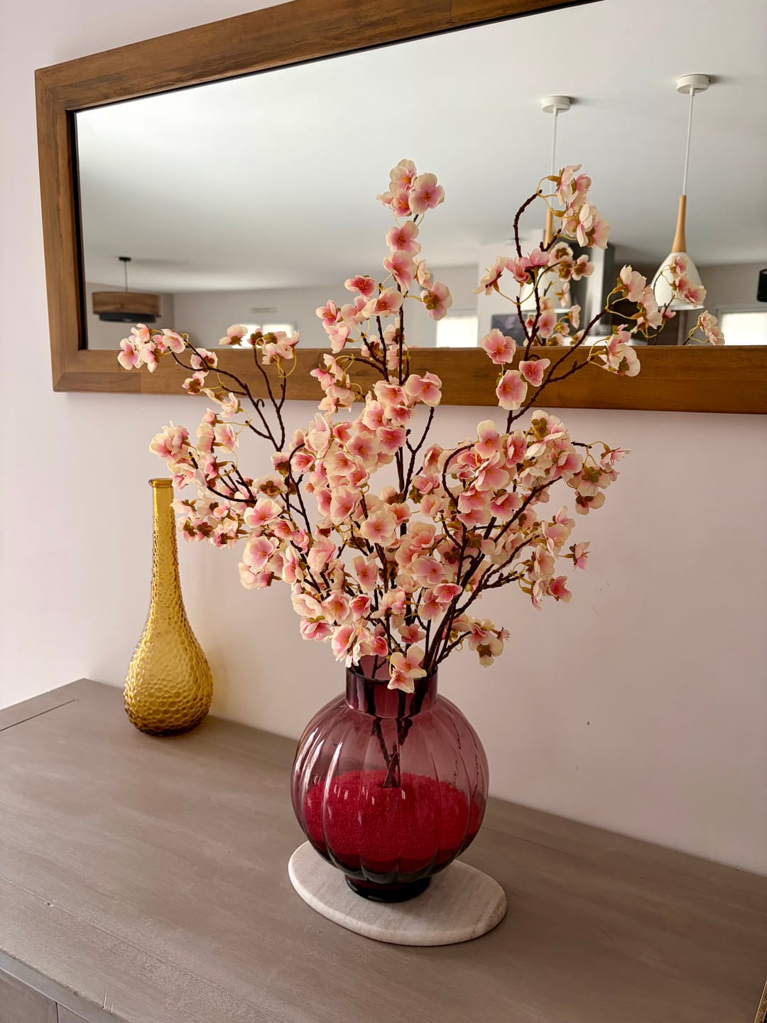 Customer photo review of Fleur de Cerisier - Vieux rose (3 tiges)