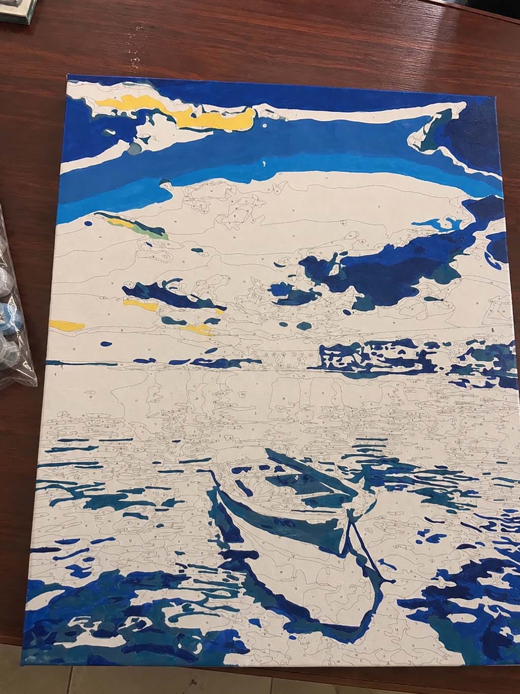 Customer photo review of Barque et Lever de Soleil