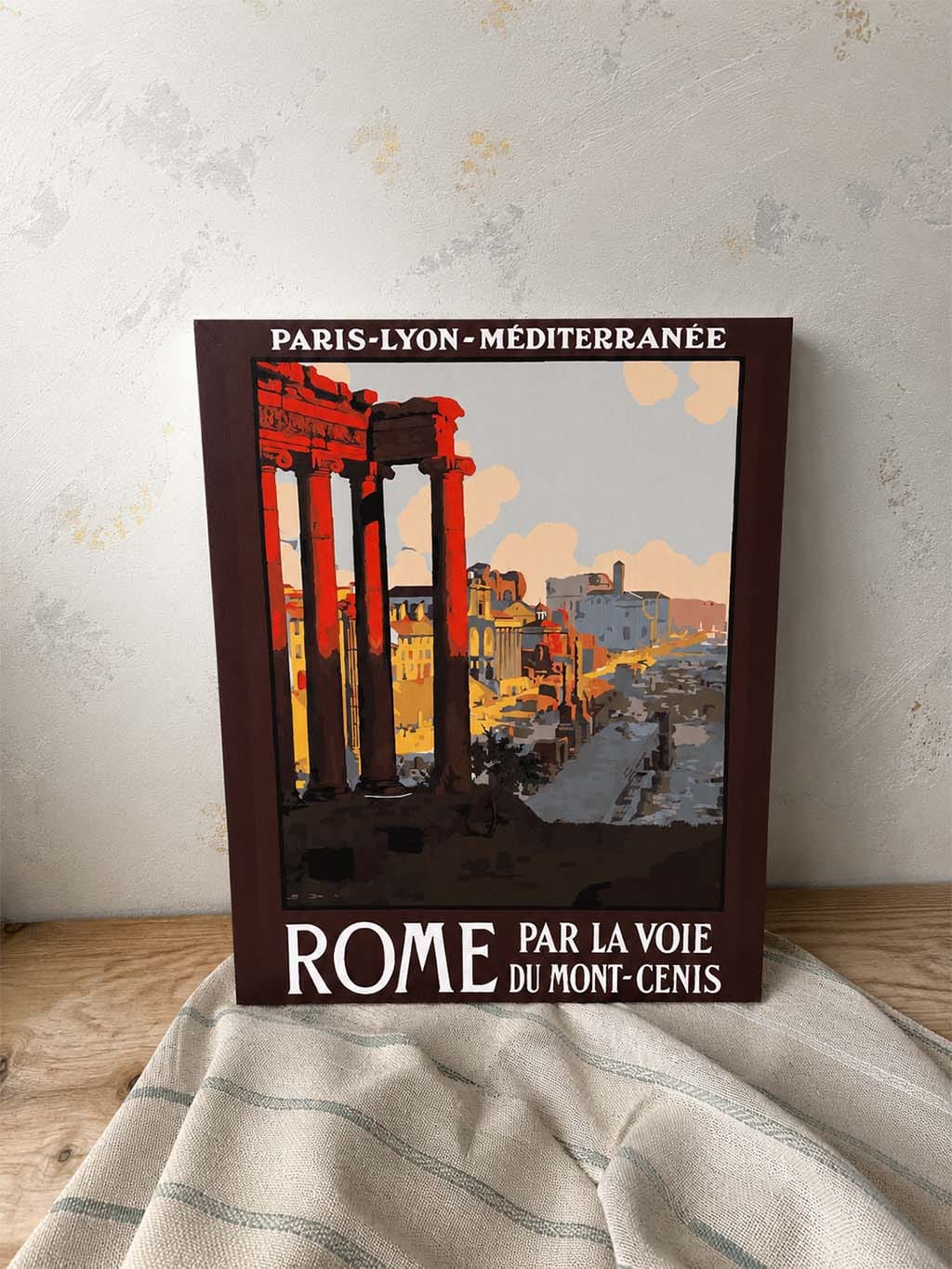 Customer photo review of Affiche vintage de Rome