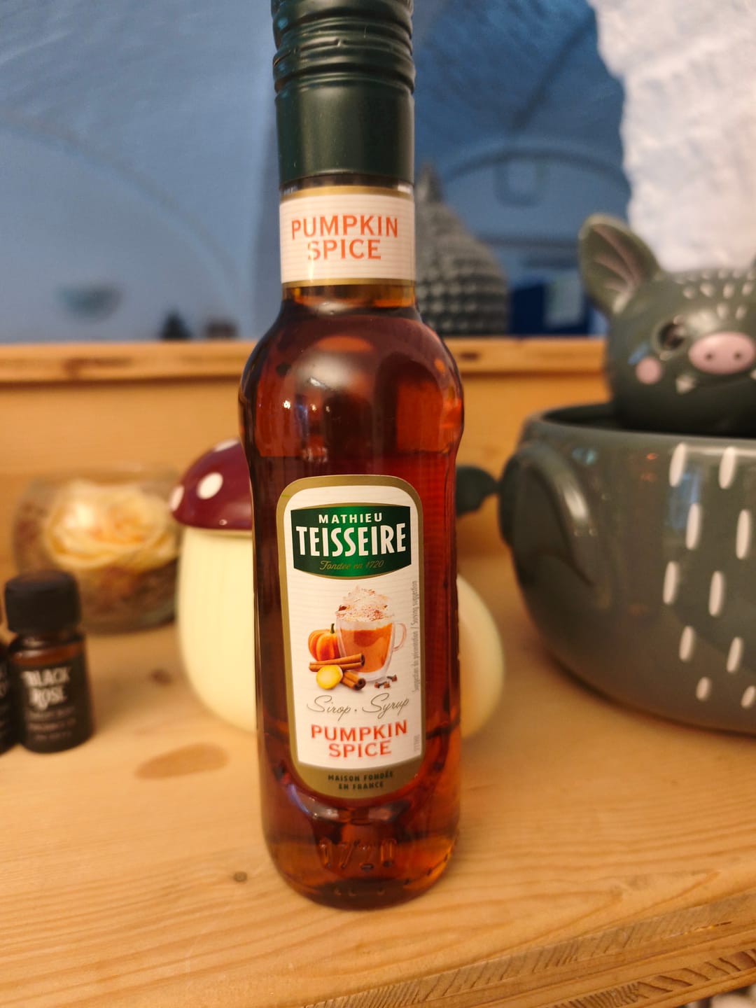 Customer photo review of Pumpkin-Spice Sirup für Herbst & Halloween | Kürbis Zimt Nelken Geschmack