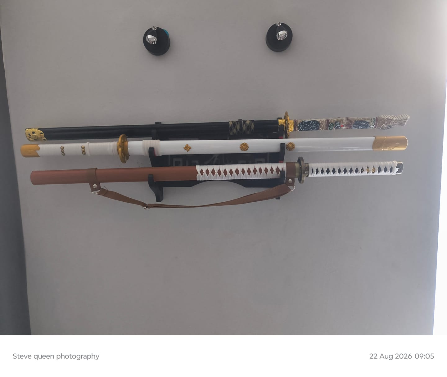 Customer photo review of Katana of Oden One Piece Katana Sword
