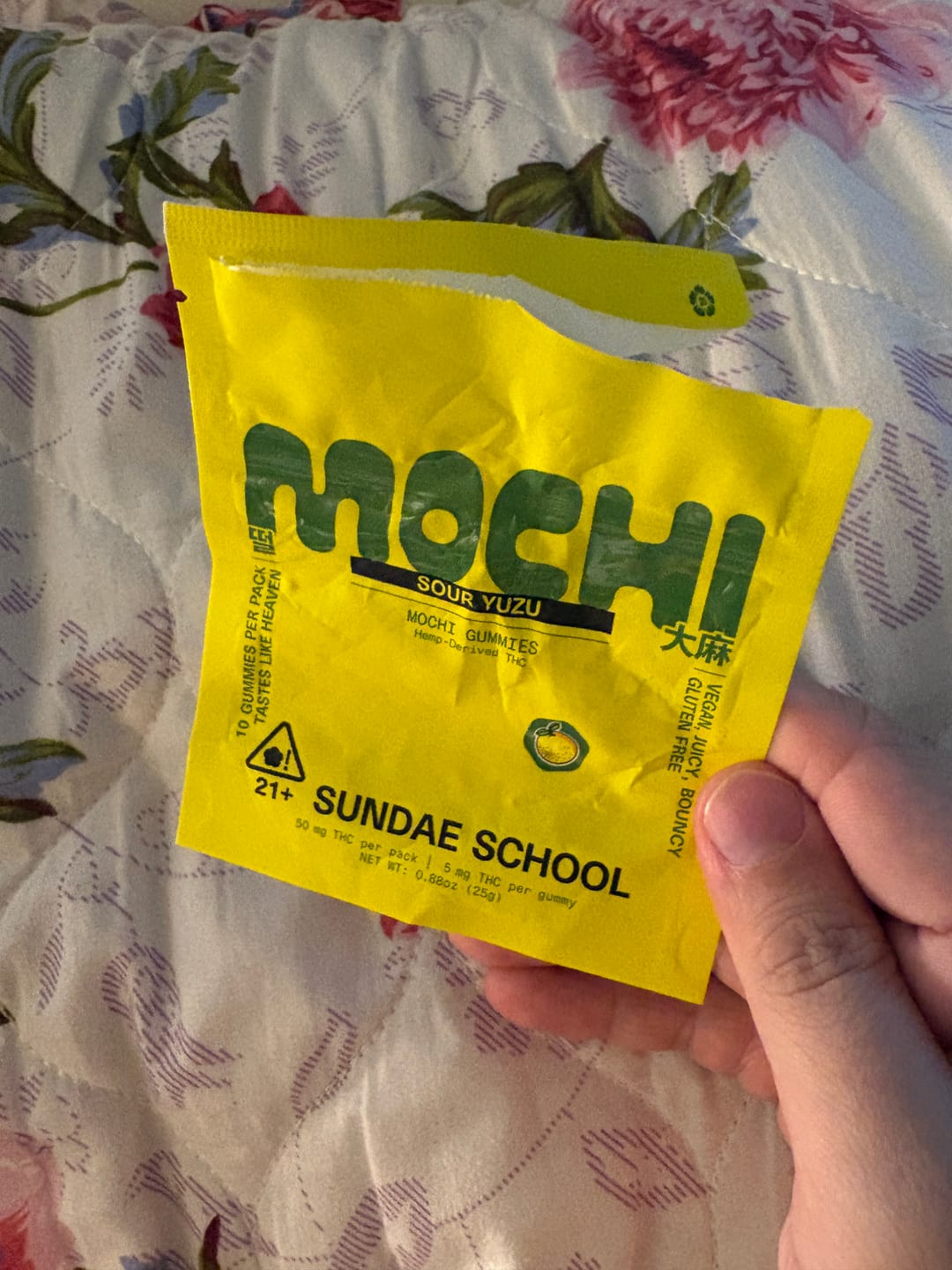 Customer photo review of Sour Yuzu (5mg) Mini