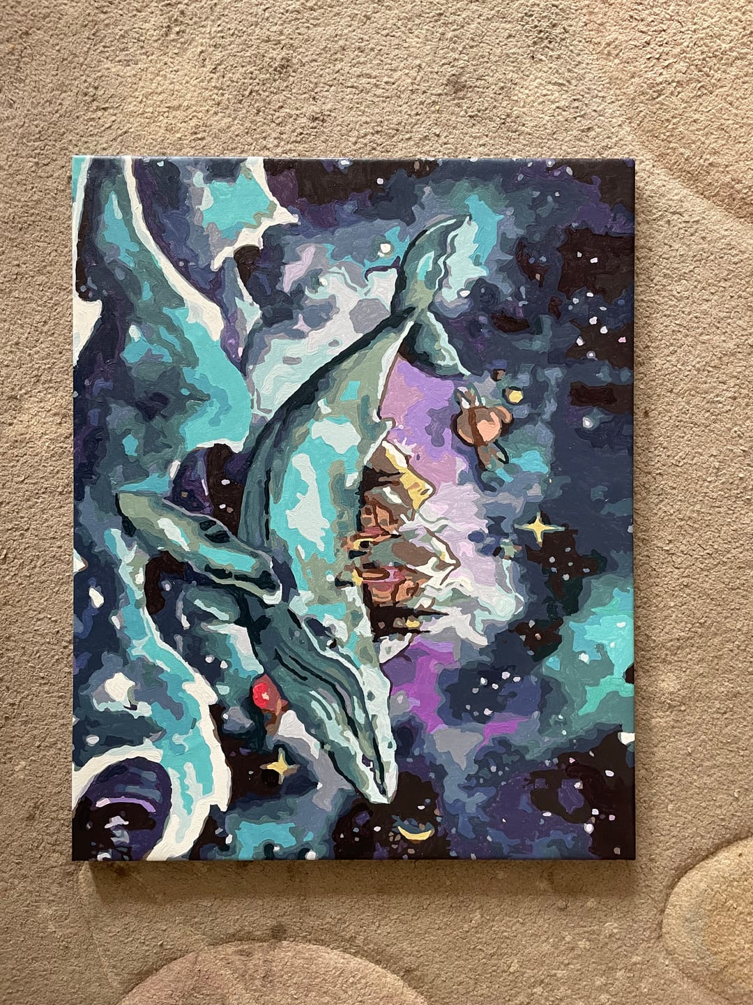 Customer photo review of Paint By Numbers Kit – The Voyager