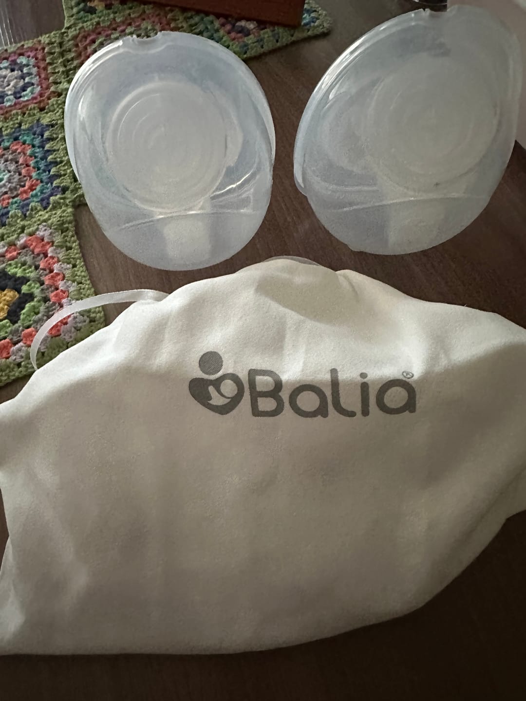 Customer photo review of Extractor de leche doble manos libres