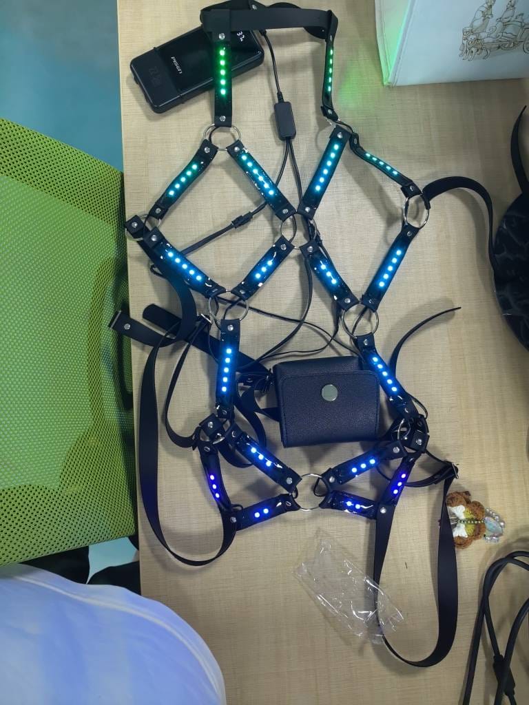 Customer photo review of Full LED Body Harness