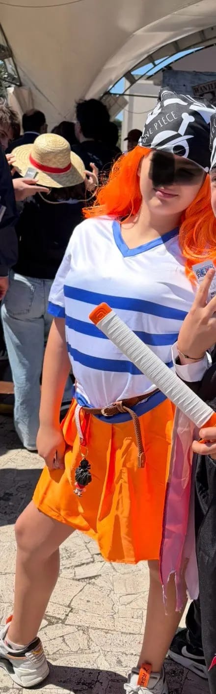 Customer photo review of One Piece Nami Cosplay
