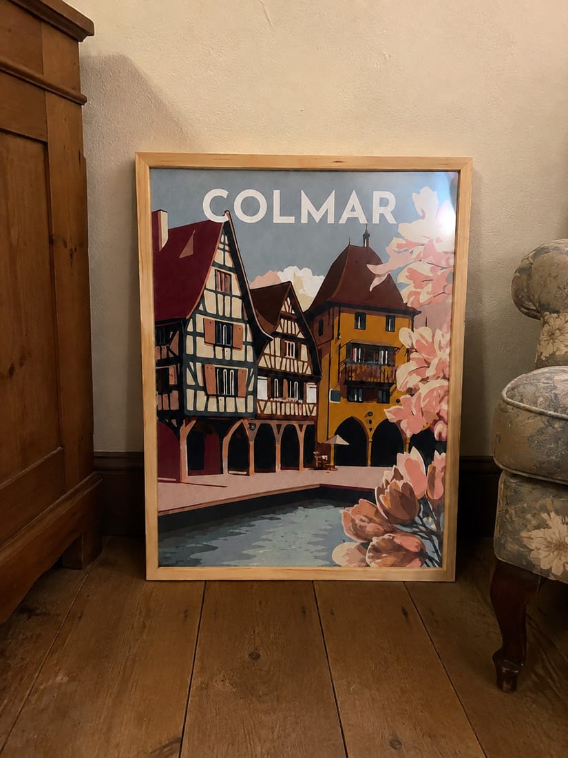 Customer photo review of Affiche Vintage Colmar