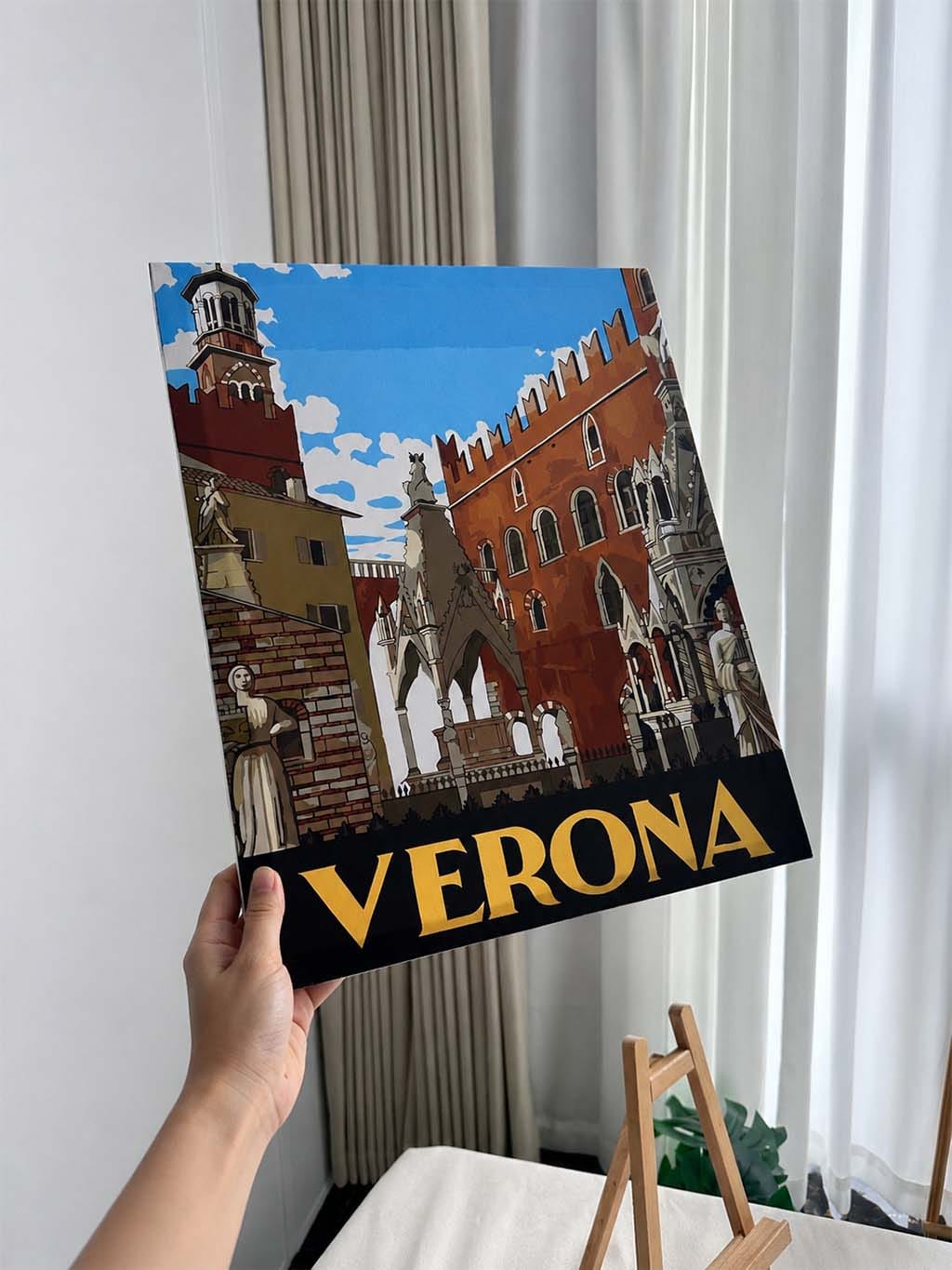Customer photo review of Affiche vintage de Vérone