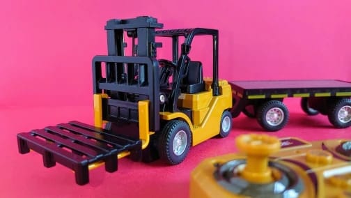 Customer photo review of NanoFleet Pro™ | 1:64 Die-Cast Engineering Desk Rig