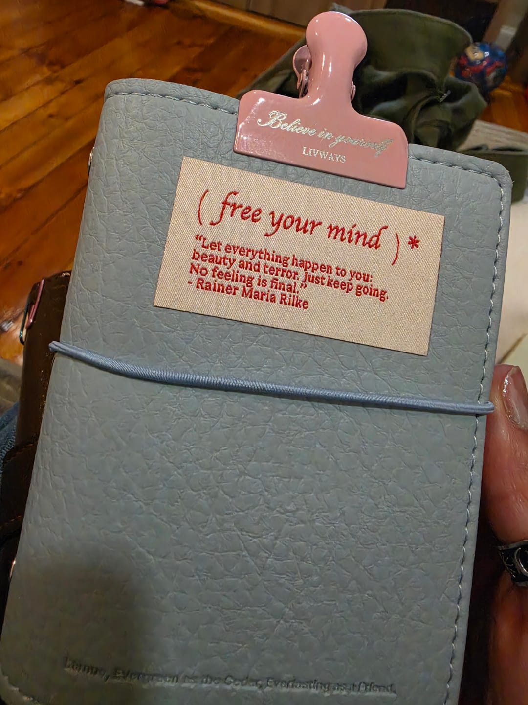 Customer photo review of Free Your Mind