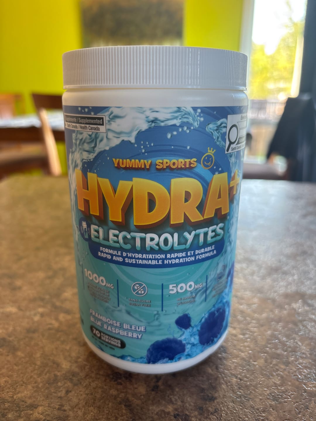 Customer photo review of Yummy Sports - Hydra + Électrolytes - 525g