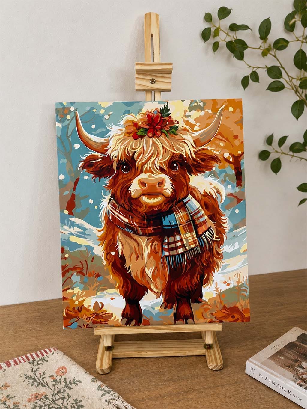 Customer photo review of Vache Highland charme d’automne