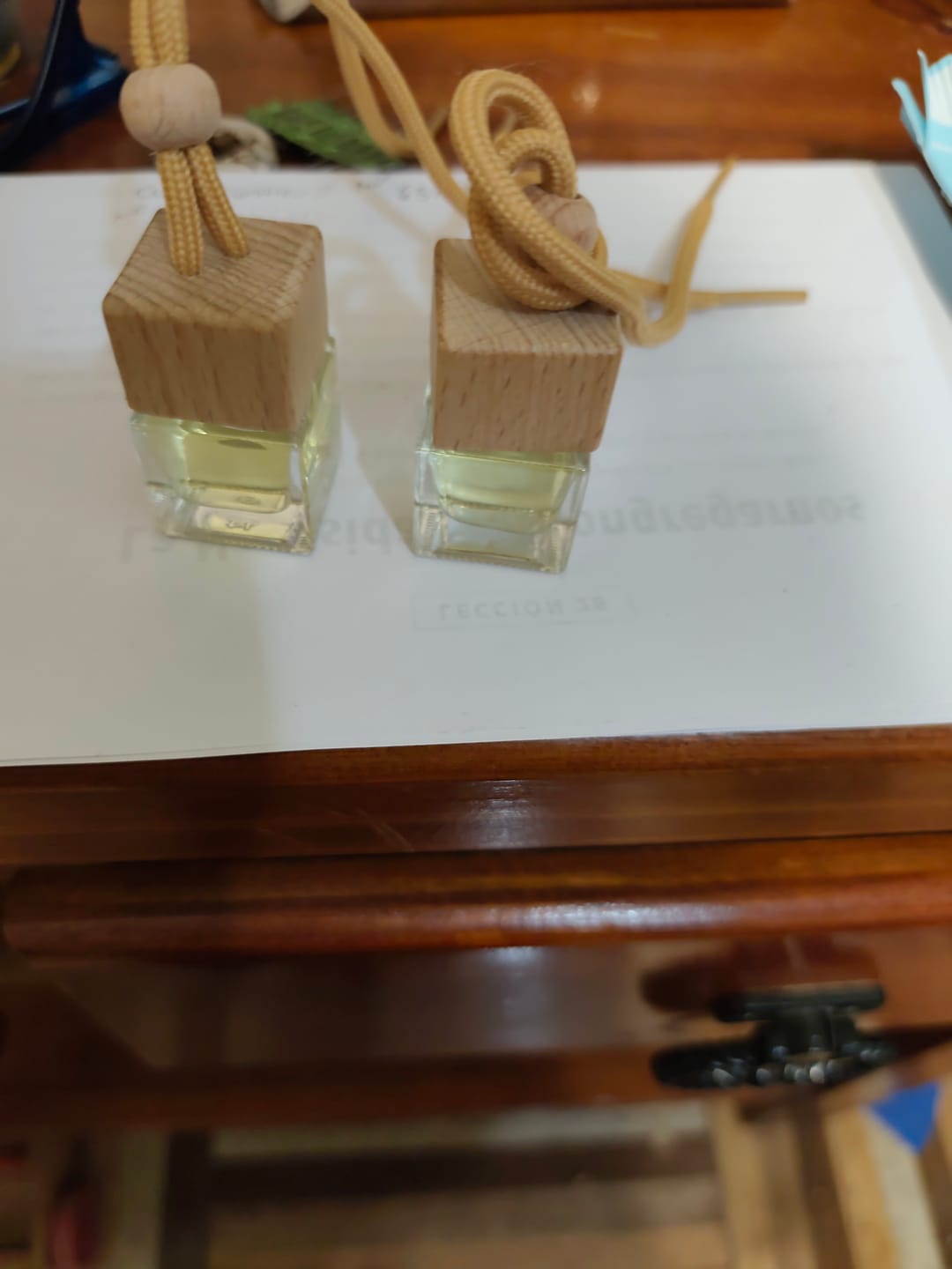 Customer photo review of Esencia Aroma Vainilla Caramelo Solo Difusor y Home Spray - 100 Gramos