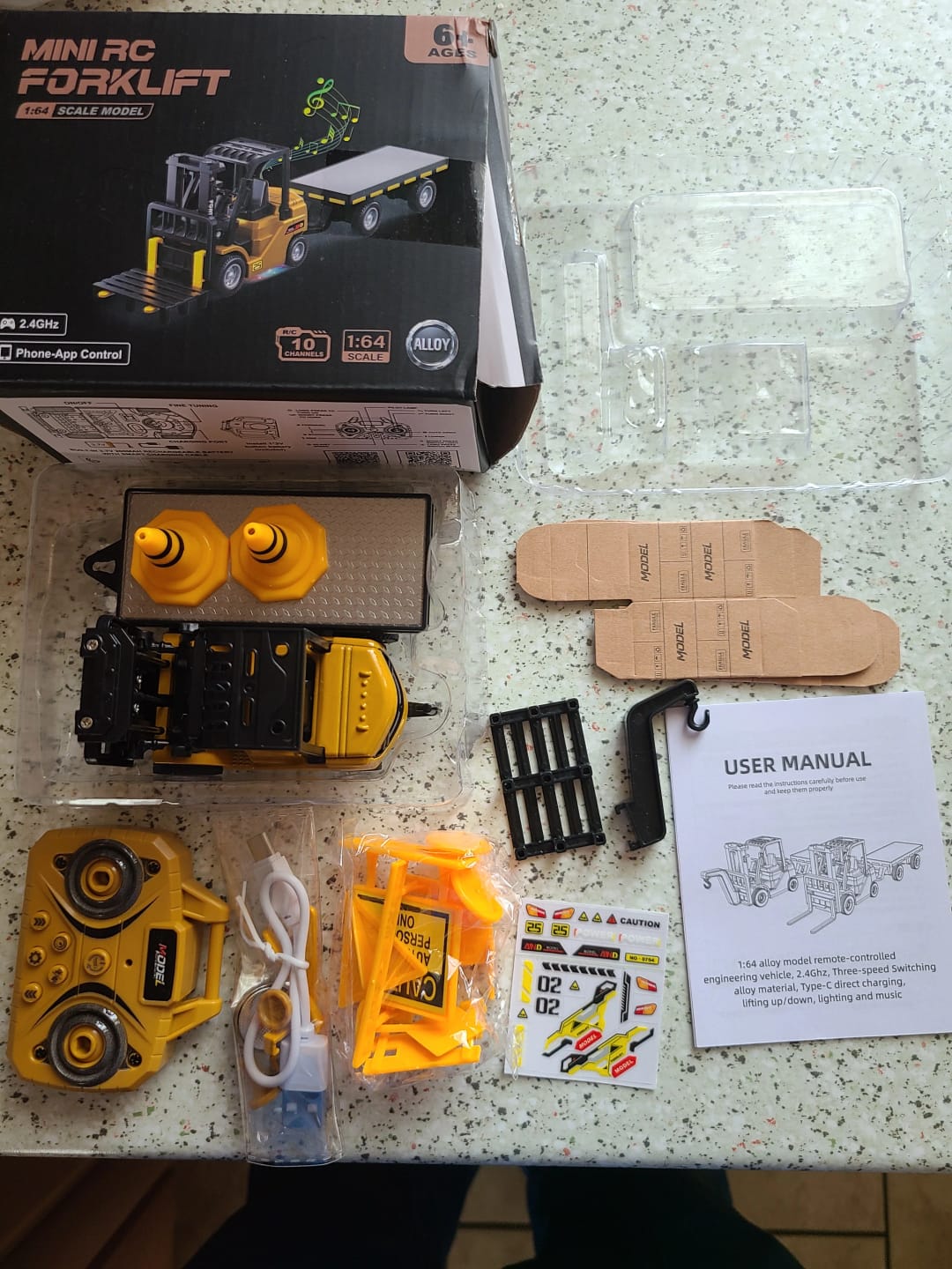 Customer photo review of NanoFleet Pro™ | 1:64 Die-Cast Engineering Desk Rig
