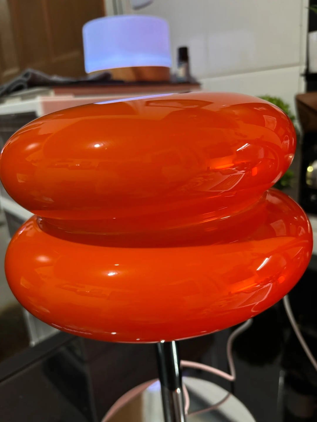 Customer photo review of Macaron Stack Table Lamp