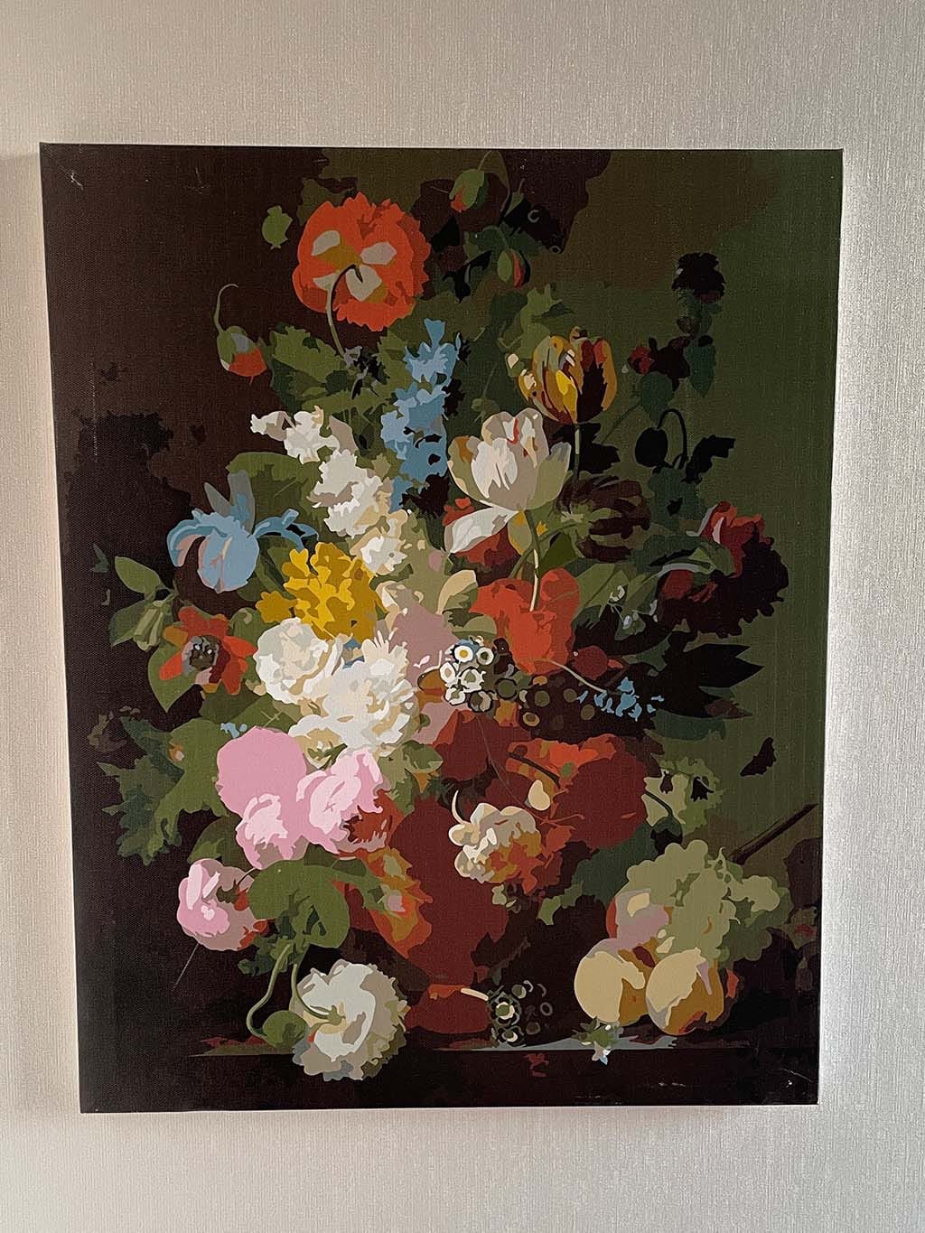 Customer photo review of Jan Frans van Dael - Vase de Fleurs Raisins et Pêches