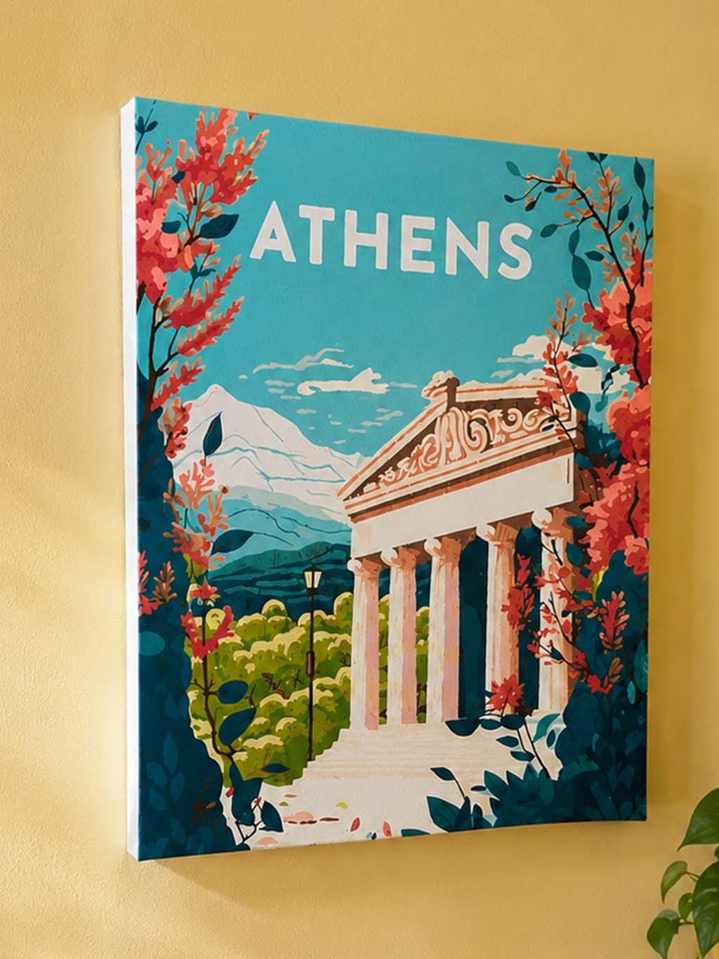 Customer photo review of Affiche Vintage Athènes
