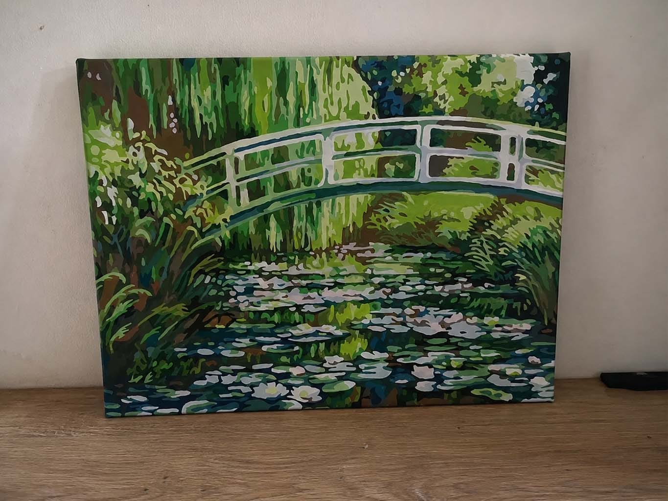 Customer photo review of Le Bassin aux nymphéas Monet