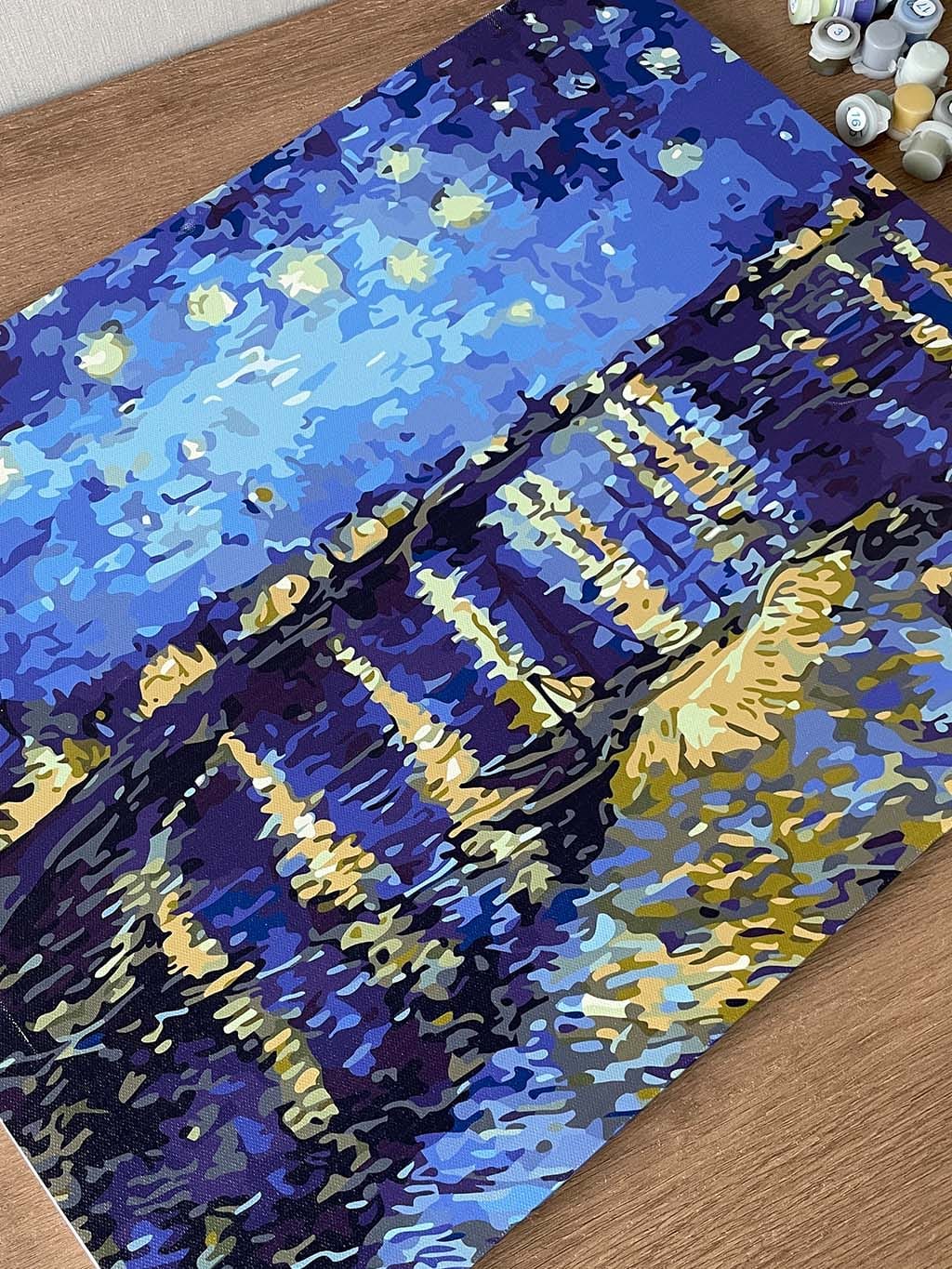 Customer photo review of Van Gogh Nuit Etoilée sur le Rhône