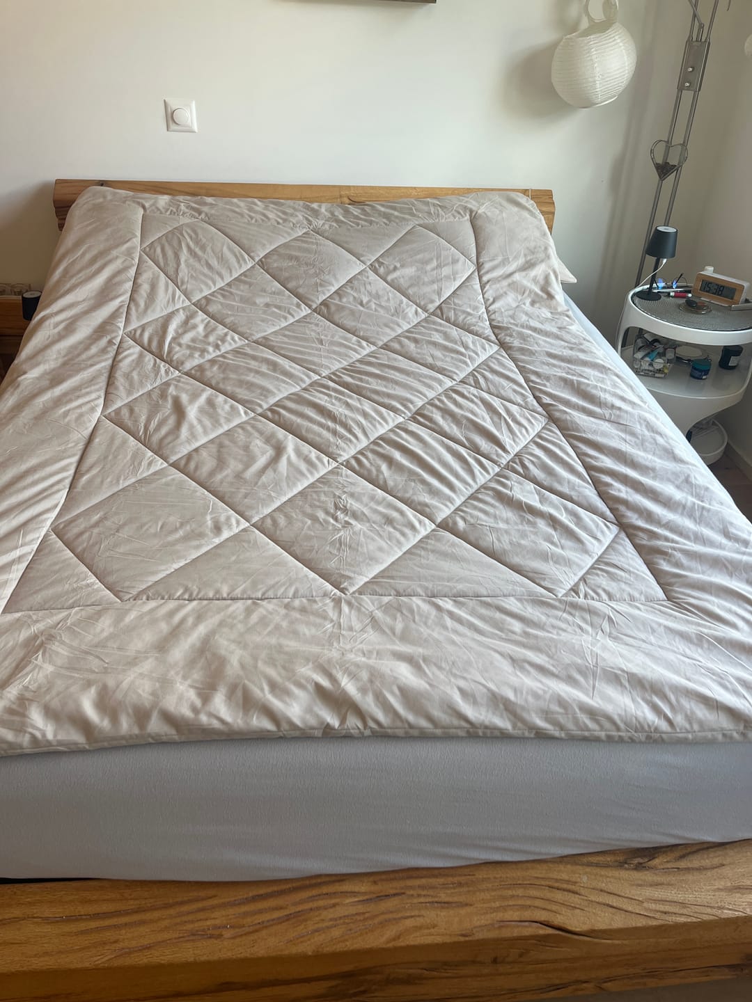 Customer photo review of EasySleep® Decke – Die schnelltrocknende 2-in-1 Bettdecke, die Bettwäsche überflüssig macht.