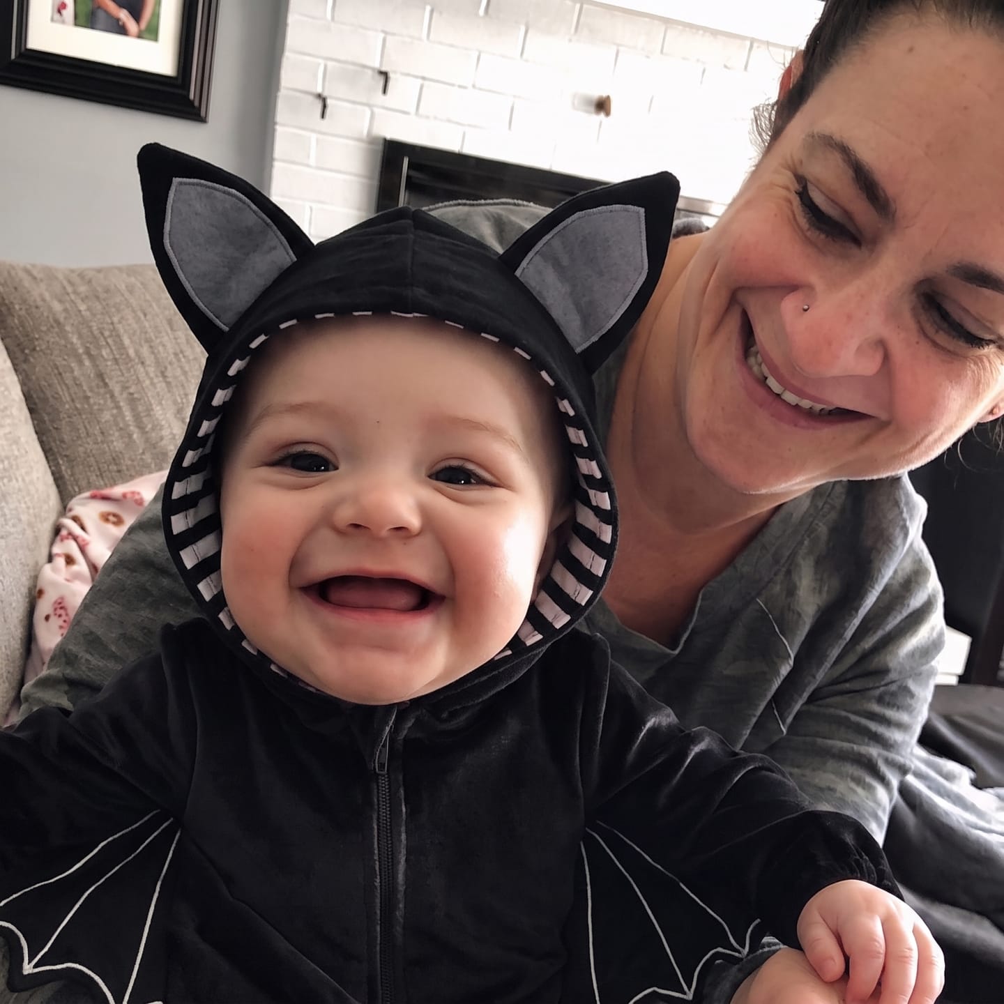 Customer photo review of Baby Bat Costume