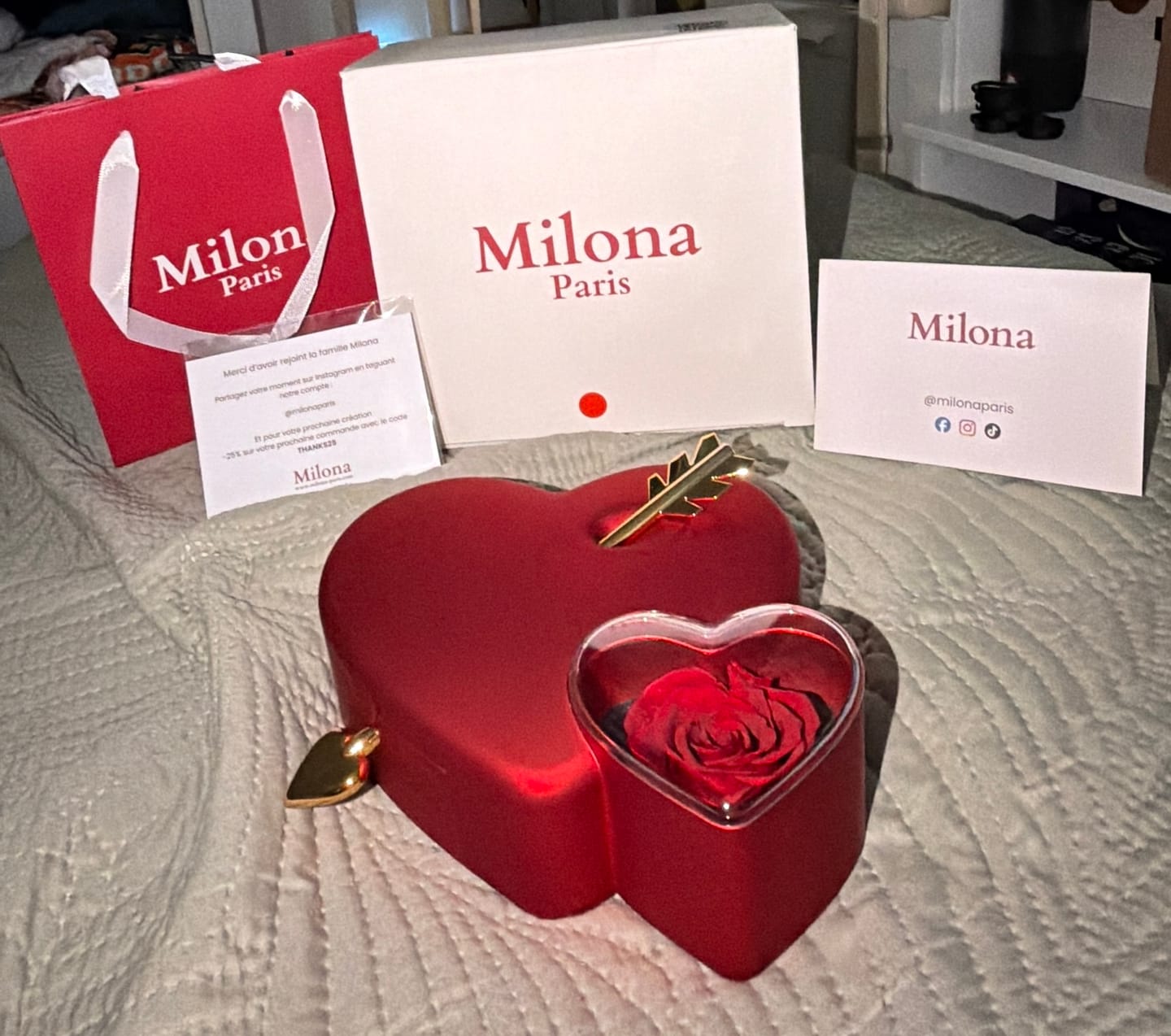 Customer photo review of Personalized Gift Card