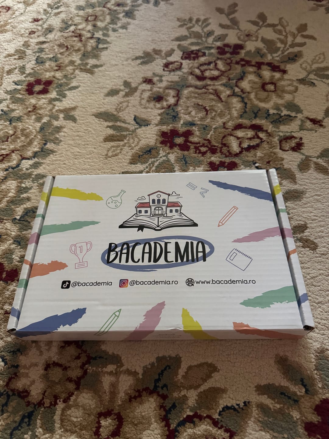 Customer photo review of Pachet Bacalaureat (Română + Matematică + Geografie) Bacademia