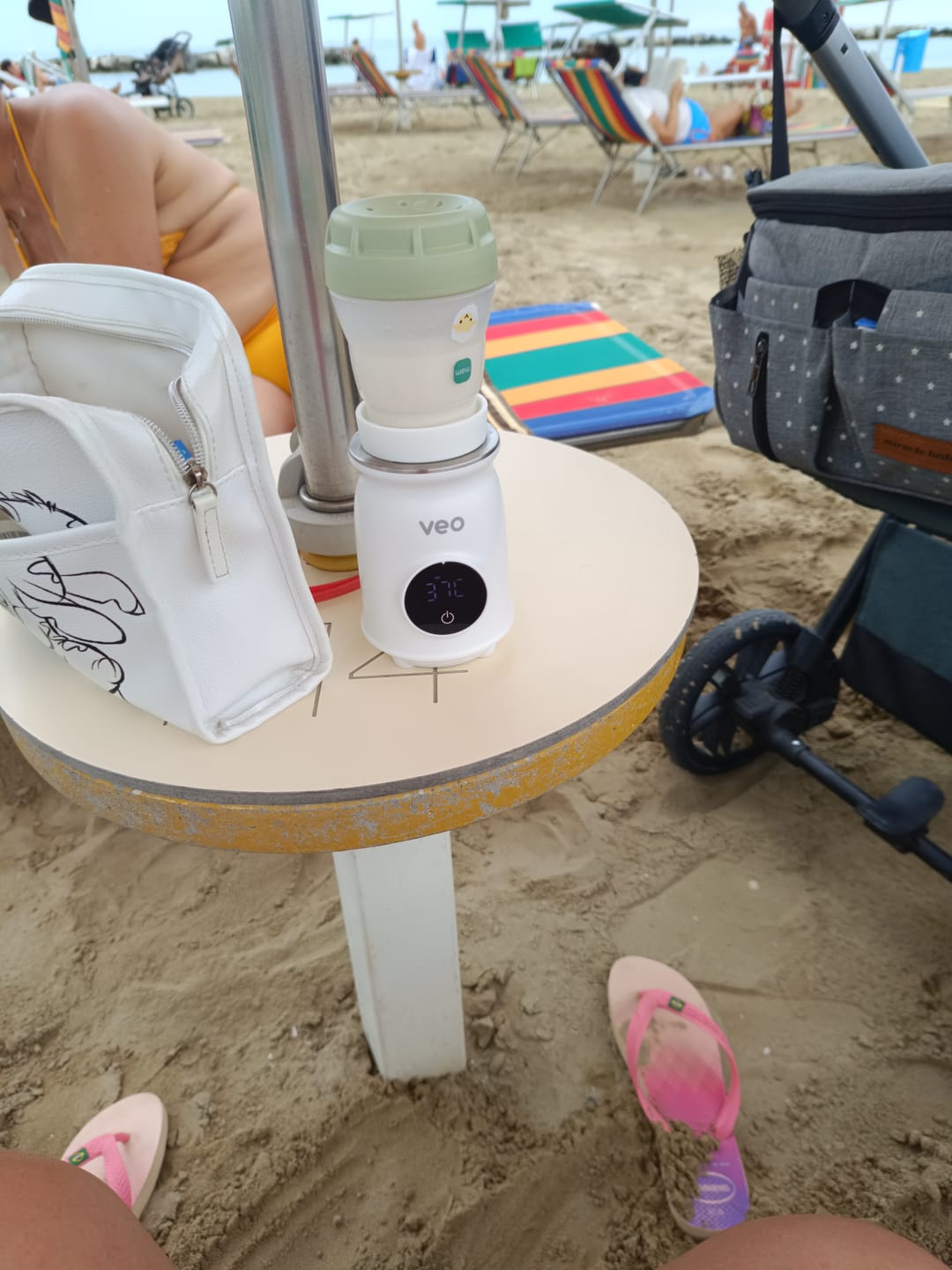 Customer photo review of VEO - Il primo scalda biberon portatile a batteria