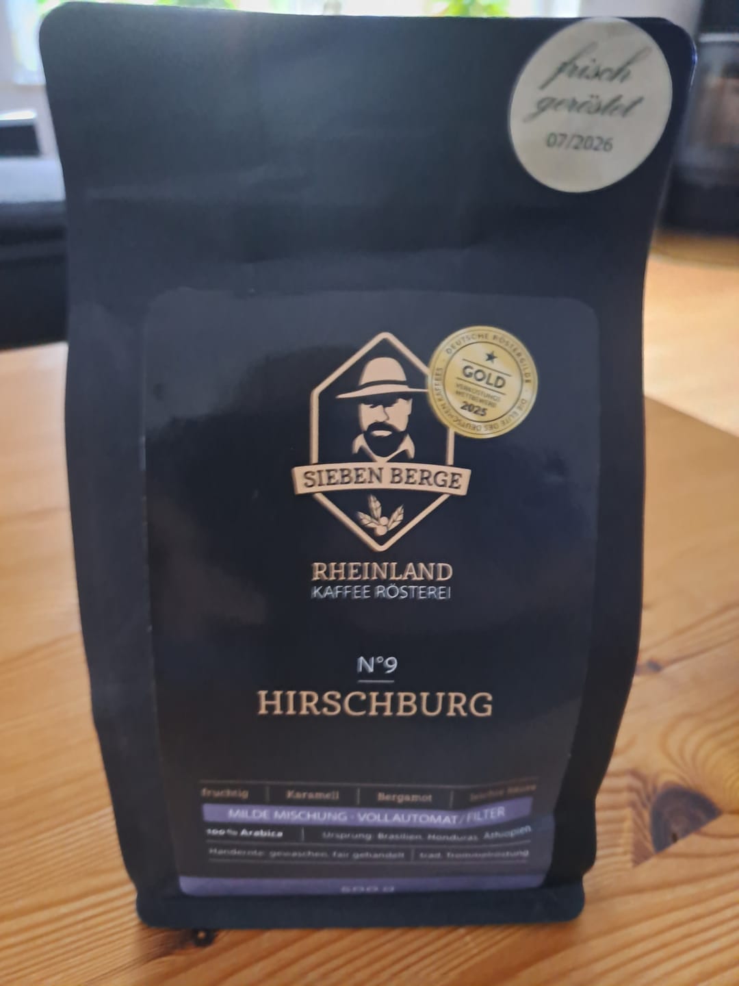 Customer photo review of N°9 Hirschburg – fruchtig & karamelliger Charakter für Vollautomat & Filterkaffee