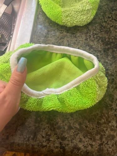 Customer photo review of Mop Mate - The Reusable Mop Pad (2 Pads + Get 2 Free)
