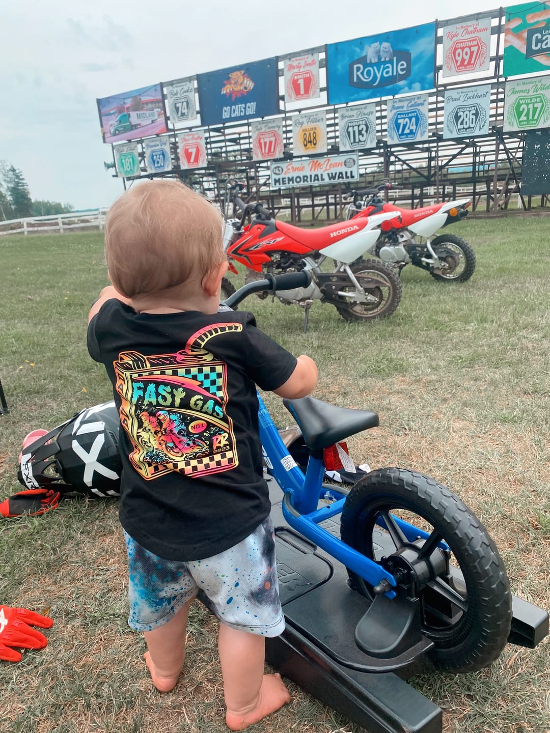 Customer photo review of Fast Gas T-Shirt