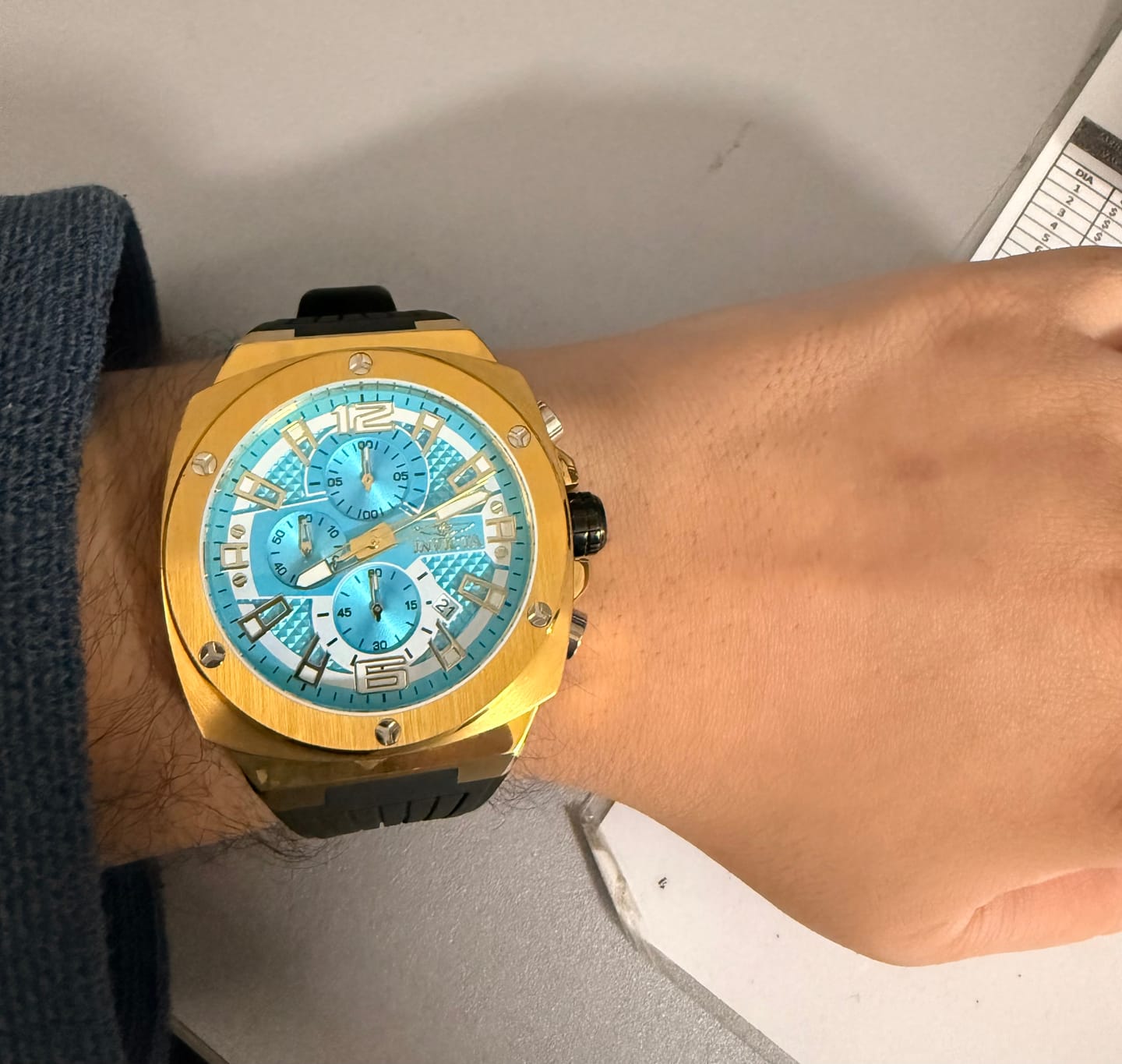 Customer photo review of Invicta Racing Men 47mm