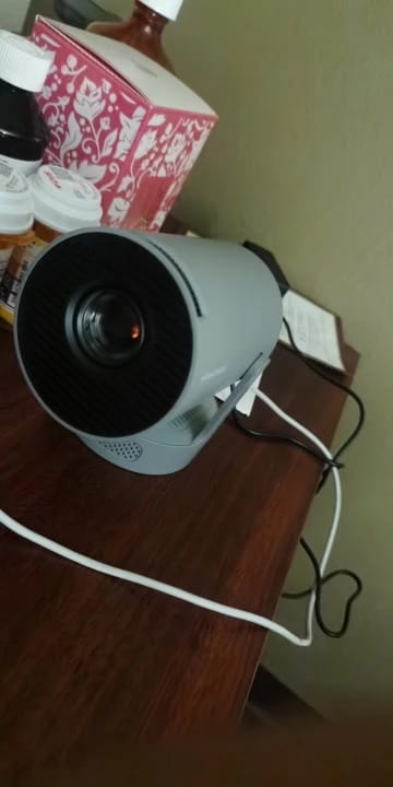 Customer photo review of BookGlow™ - Smart Projector