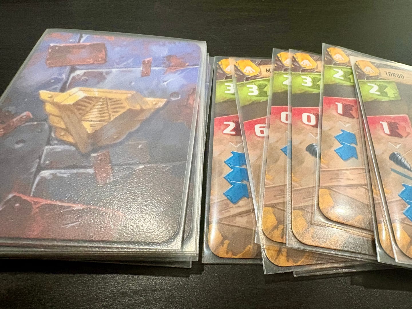 Customer photo review of Drillers Card Sleeve Kit