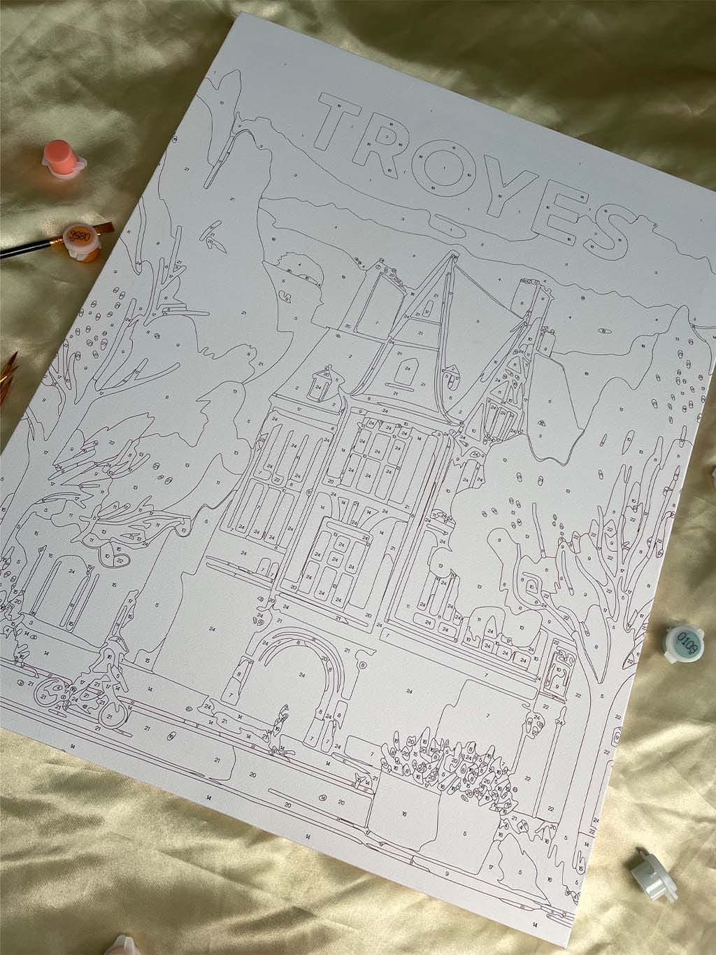 Customer photo review of Affiche Vintage Troyes