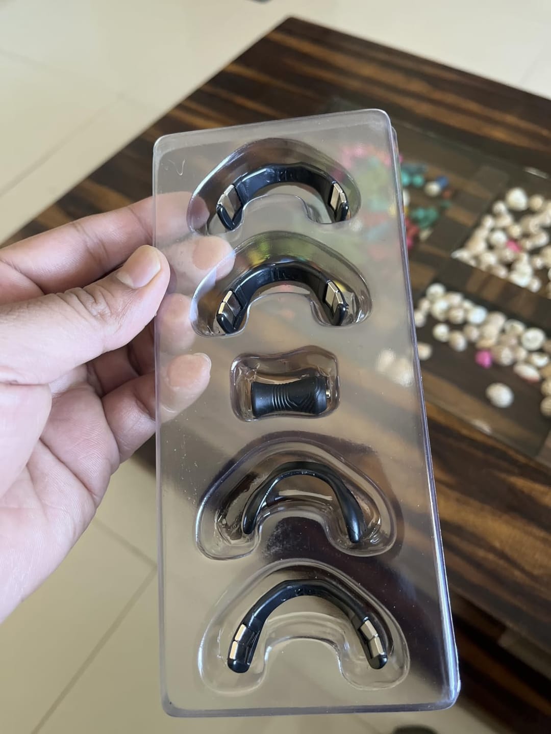 Customer photo review of Magnetic Nasal Strips