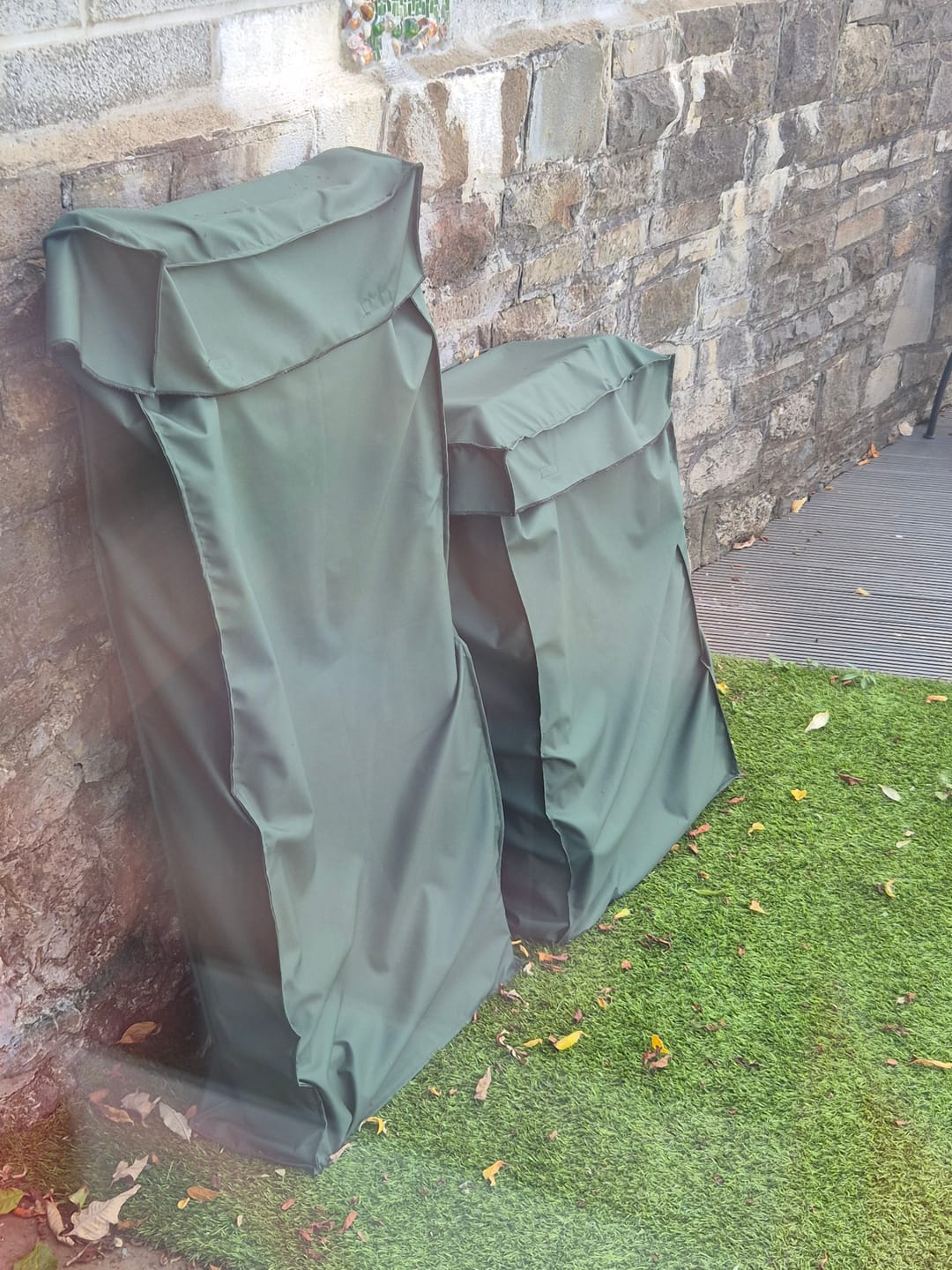 Customer photo review of Plain Textured Waterproof Polyester Fabric